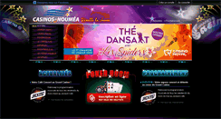 Desktop Screenshot of casinodenoumea.nc